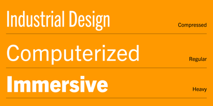 Trade Gothic Next Font Poster 2